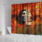 Reggae Legend Bob Shower Curtain Retro Style