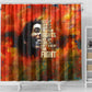 Reggae Legend Bob Shower Curtain Retro Style