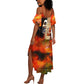 Reggae Legend Bob Summer Maxi Dress Retro Style