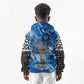 Ankh On Blue Kid Hoodie Pan African