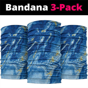 Ankh On Blue Neck Gaiter Pan African - African Pride