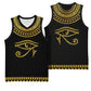 Eyes Of Horus Basketball Jersey Egyptian Art - African Pride