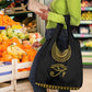 Eyes Of Horus Grocery Bag Egyptian Art