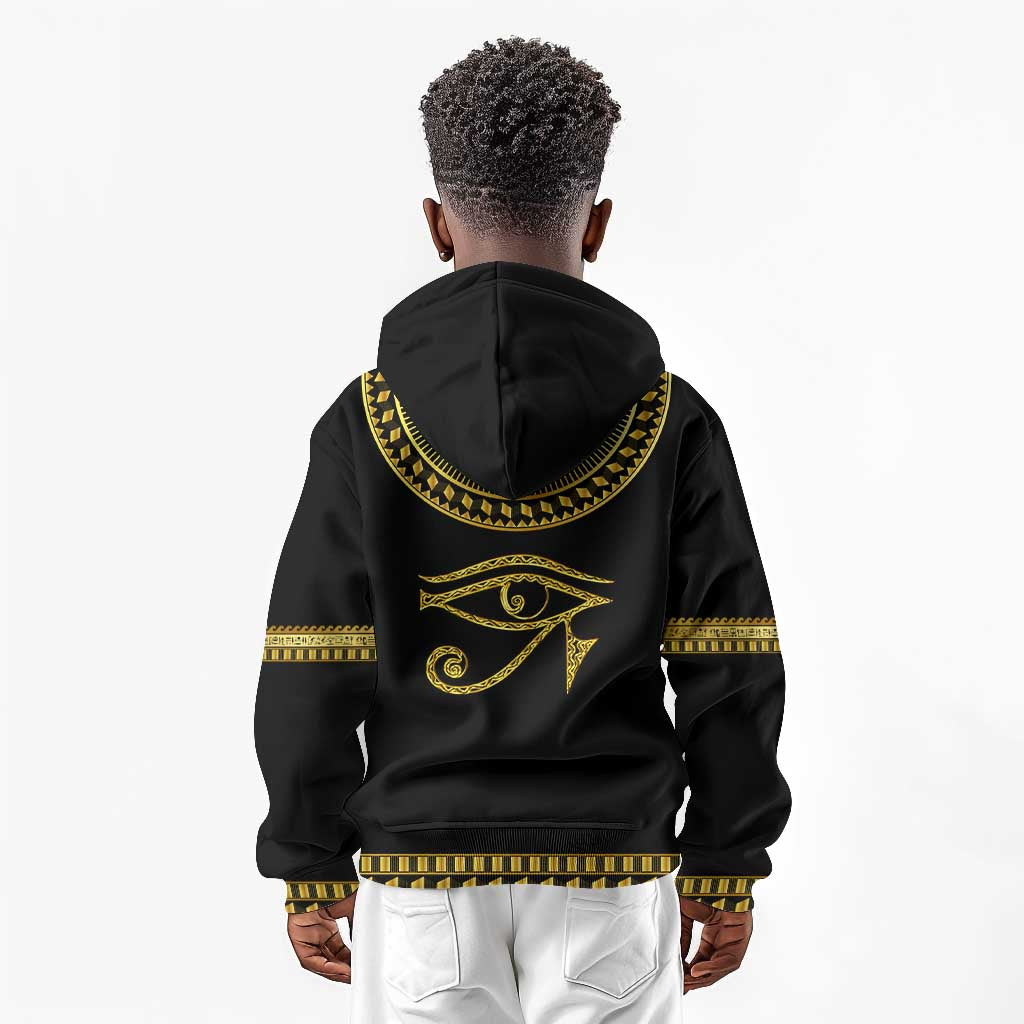 Eyes Of Horus Kid Hoodie Egyptian Art