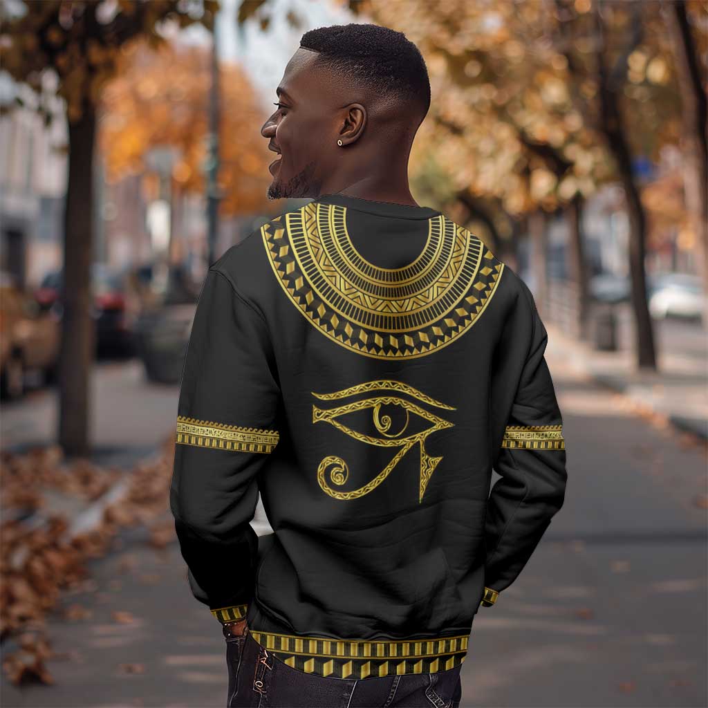 Eyes Of Horus Sweatshirt Egyptian Art