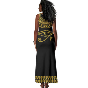 Eyes Of Horus Tank Maxi Dress Egyptian Art