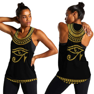 Eyes Of Horus Women Racerback Tank Egyptian Art
