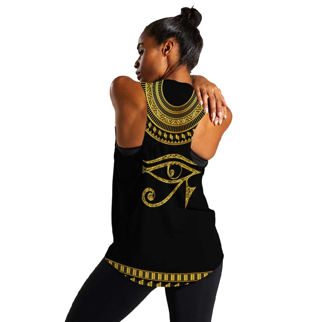 Eyes Of Horus Women Racerback Tank Egyptian Art