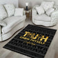 Personalized Truth Know Thyself Area Rug Eye of Horus and Ankh