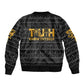 Personalized Truth Know Thyself Bomber Jacket Eye of Horus and Ankh