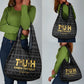 Personalized Truth Know Thyself Grocery Bag Eye of Horus and Ankh