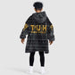 Personalized Truth Know Thyself KId Wearable Blanket Hoodie Eye of Horus and Ankh