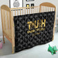 Personalized Truth Know Thyself Quilt Eye of Horus and Ankh