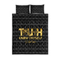 Personalized Truth Know Thyself Quilt Bed Set Eye of Horus and Ankh