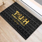 Personalized Truth Know Thyself Rubber Doormat Eye of Horus and Ankh