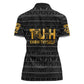 Personalized Truth Know Thyself Women Polo Shirt Eye of Horus and Ankh