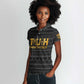 Personalized Truth Know Thyself Women Polo Shirt Eye of Horus and Ankh