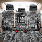 Black Power Back Car Seat Cover African American Culture