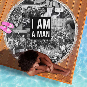 Black Power Beach Blanket African American Culture