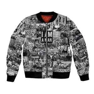 Black Power Bomber Jacket African American Culture