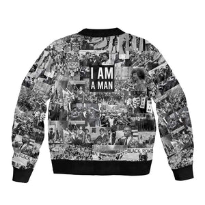 Black Power Bomber Jacket African American Culture