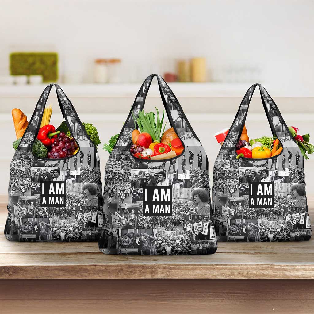 Black Power Grocery Bag African American Culture