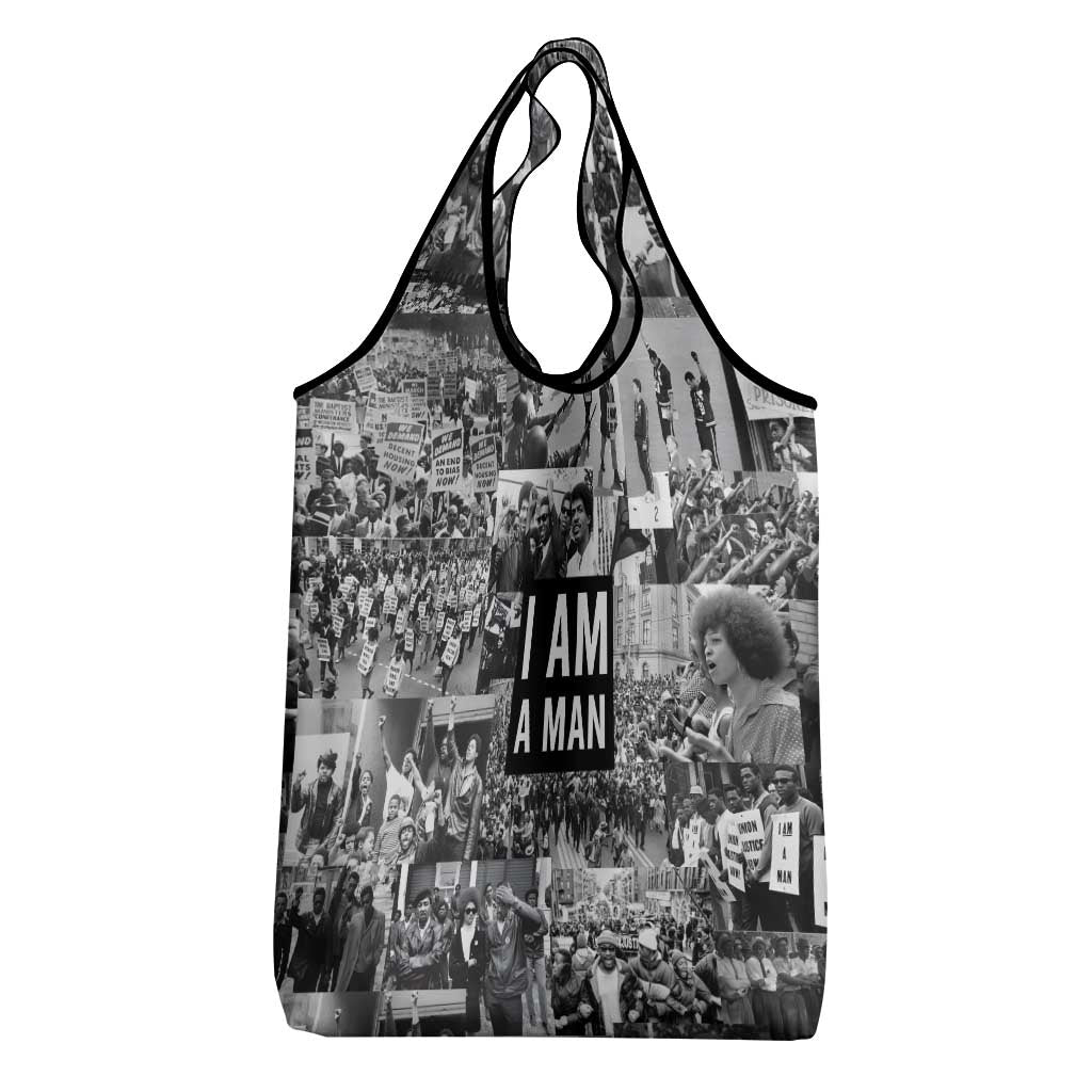 Black Power Grocery Bag African American Culture
