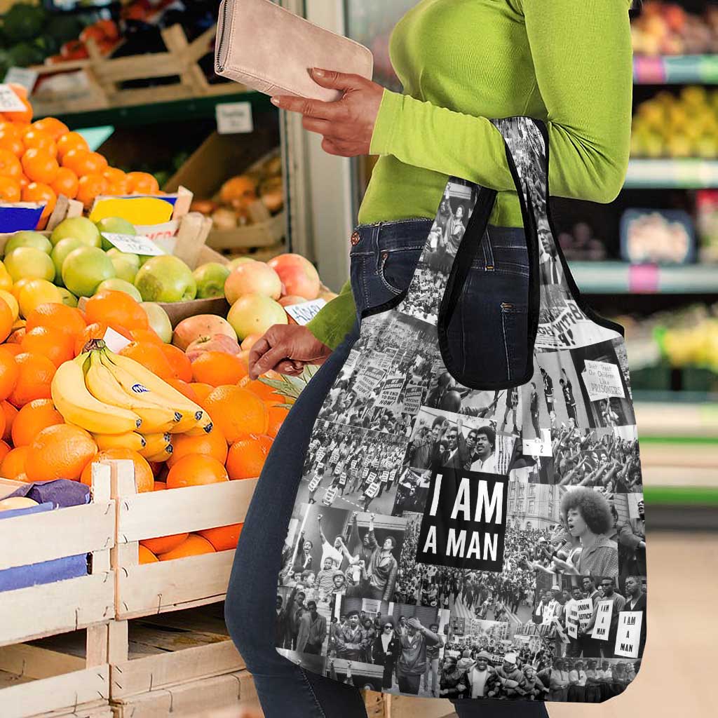 Black Power Grocery Bag African American Culture