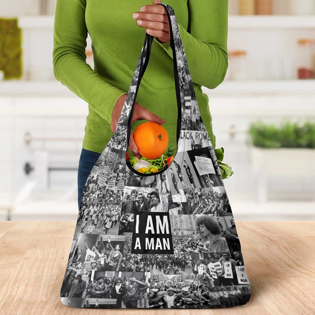 Black Power Grocery Bag African American Culture