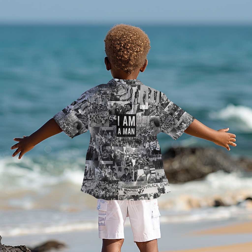 Black Power Kid Hawaiian Shirt African American Culture
