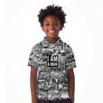 Black Power Kid Polo Shirt African American Culture