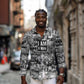 Black Power Long Sleeve Button Shirt African American Culture
