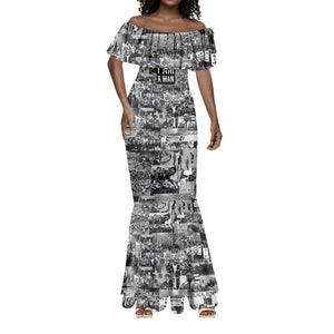 Black Power Mermaid Dress African American Culture