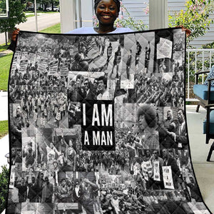 Black Power Quilt African American Culture