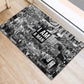 Black Power Rubber Doormat African American Culture