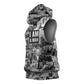 Black Power Sleeveless Hoodie African American Culture - African Pride