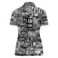 Black Power Women Polo Shirt African American Culture