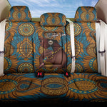 Personalized Black Girl Flora Back Car Seat Cover African Women