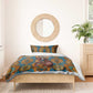 Personalized Black Girl Flora Bedding Set African Women