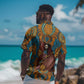 Personalized Black Girl Flora Hawaiian Shirt African Women