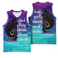 Black Strong Women Blessed Educated Basketball Jersey African Girl - African Pride