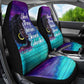 Black Strong Women Blessed Educated Car Seat Cover African Girl