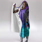 Black Strong Women Blessed Educated Hooded Blanket African Girl