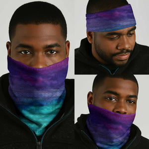 Black Strong Women Blessed Educated Neck Gaiter African Girl - African Pride