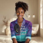 Black Strong Women Blessed Educated Women Casual Shirt African Girl DT02