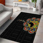 Personalized Sleeve African Pattern Area Rug Multi-Colored