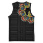 Personalized Sleeve African Pattern Basketball Jersey Multi-Colored - African Pride