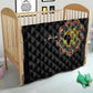 Personalized Sleeve African Pattern Quilt Multi-Colored