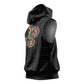 Personalized Sleeve African Pattern Sleeveless Hoodie Multi-Colored - African Pride