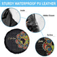 Personalized Sleeve African Pattern Spare Tire Cover Multi-Colored